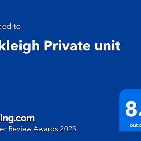 Вилла Oakleigh Private Unit Экстерьер фото